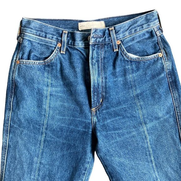 ARITZIA Wilfred Collab Liv Straight Capris Jeans US 26 - Picture 5 of 9